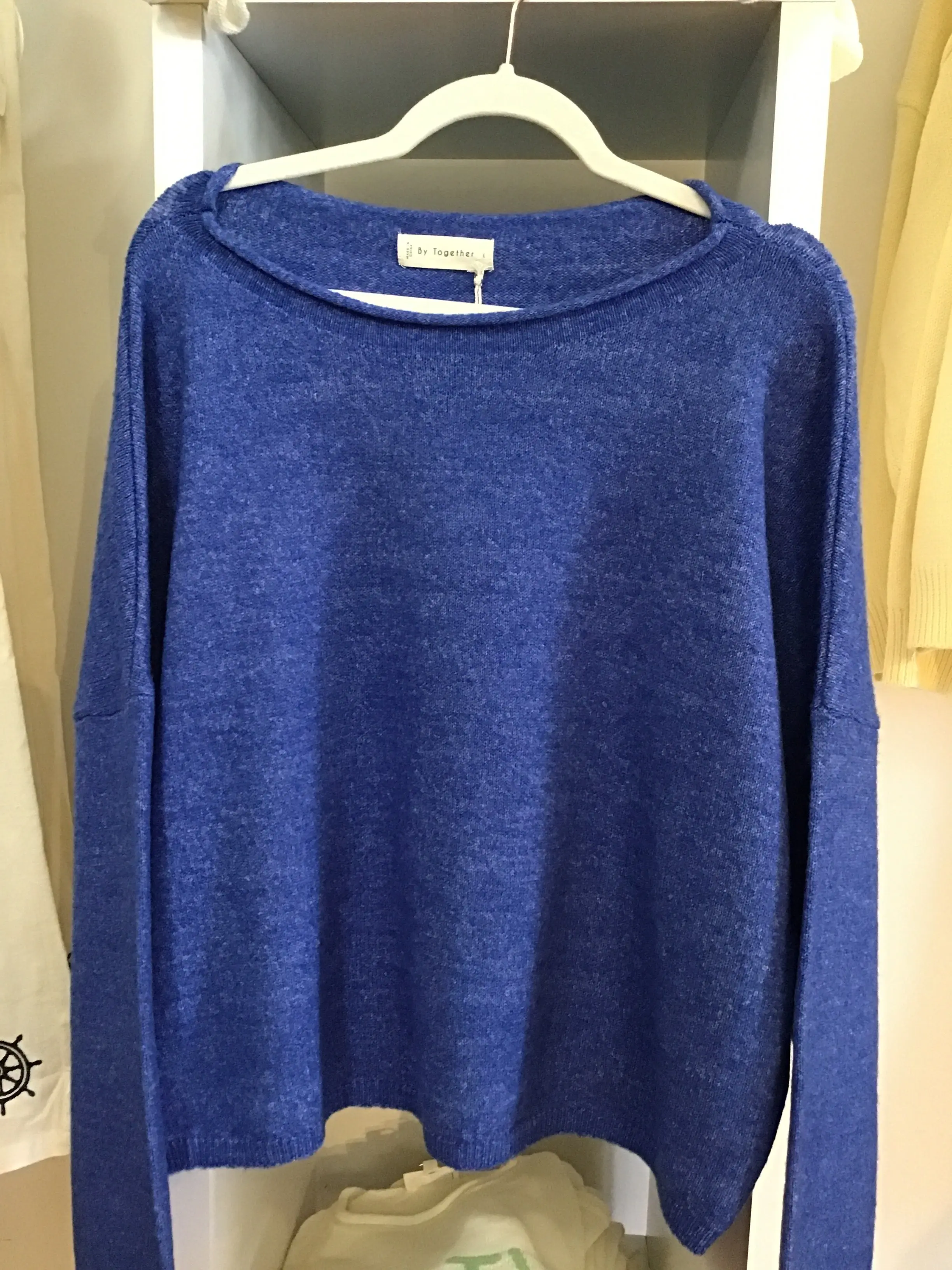 Cozy brights rollneck sweater