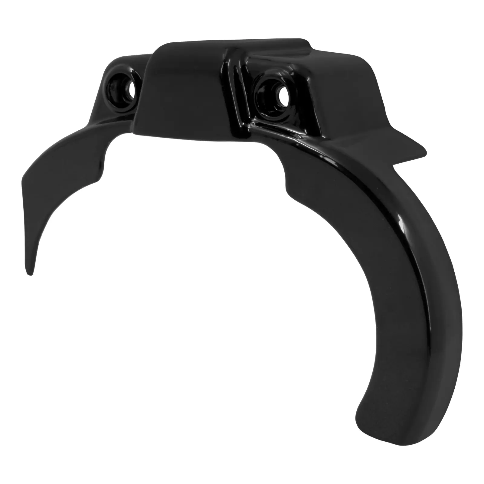 Black Aluminum Transmission Protective Cover Durable CNC Machined Direct Fit For Softail FLDE FLHC 18-24