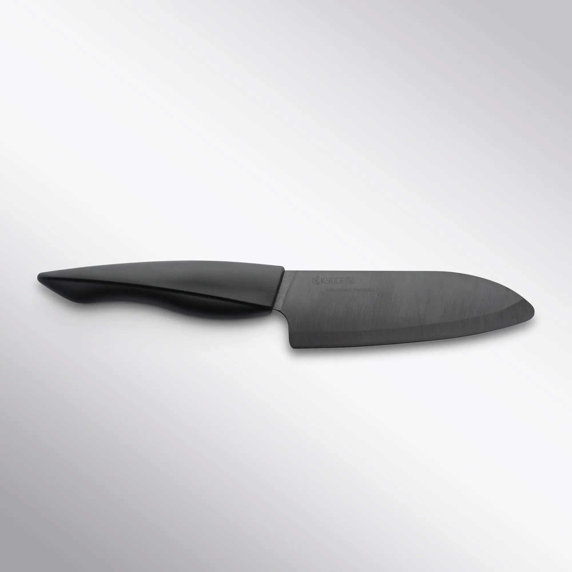 Kyocera Ceramic Innovation Black Ceramic Santoku 5.5 Inch