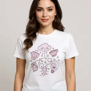 Daydreamer's Delight Whimsical Imagination Tee