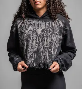 Affliction Men's Pullover Hoodie Requiem Frost