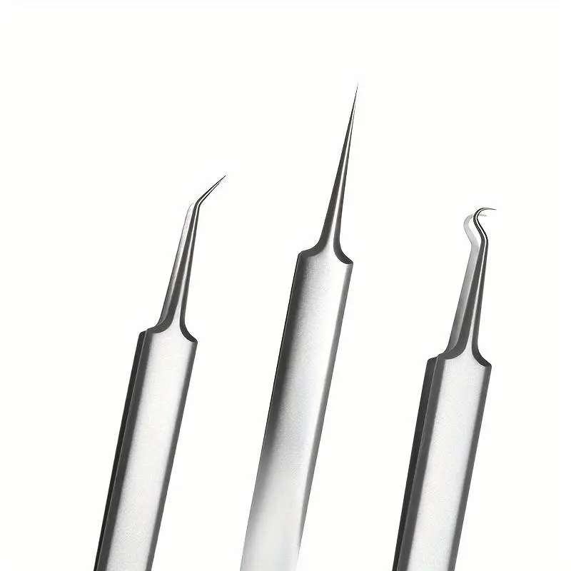 Stainless steel acne clip, acne needle, acne picking, fat picking, beauty needle, cell clip set