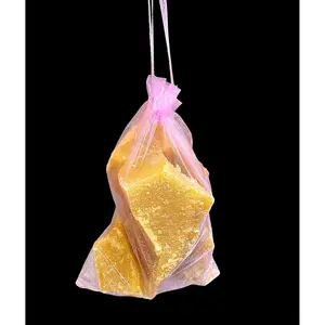 1 lb pure yellow beeswax high quality capping wax - 100% pure