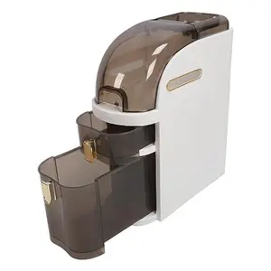 Home Slim Bathroom Storage Cabinet Toilet Paper Holder Stand with Clear Drawers Vertical Storage Unit Space Saving Easy Installation for Bathroom Kitchen Refrigerator Storage A