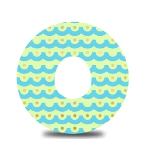 Scalloped Dexcom G7 Tape