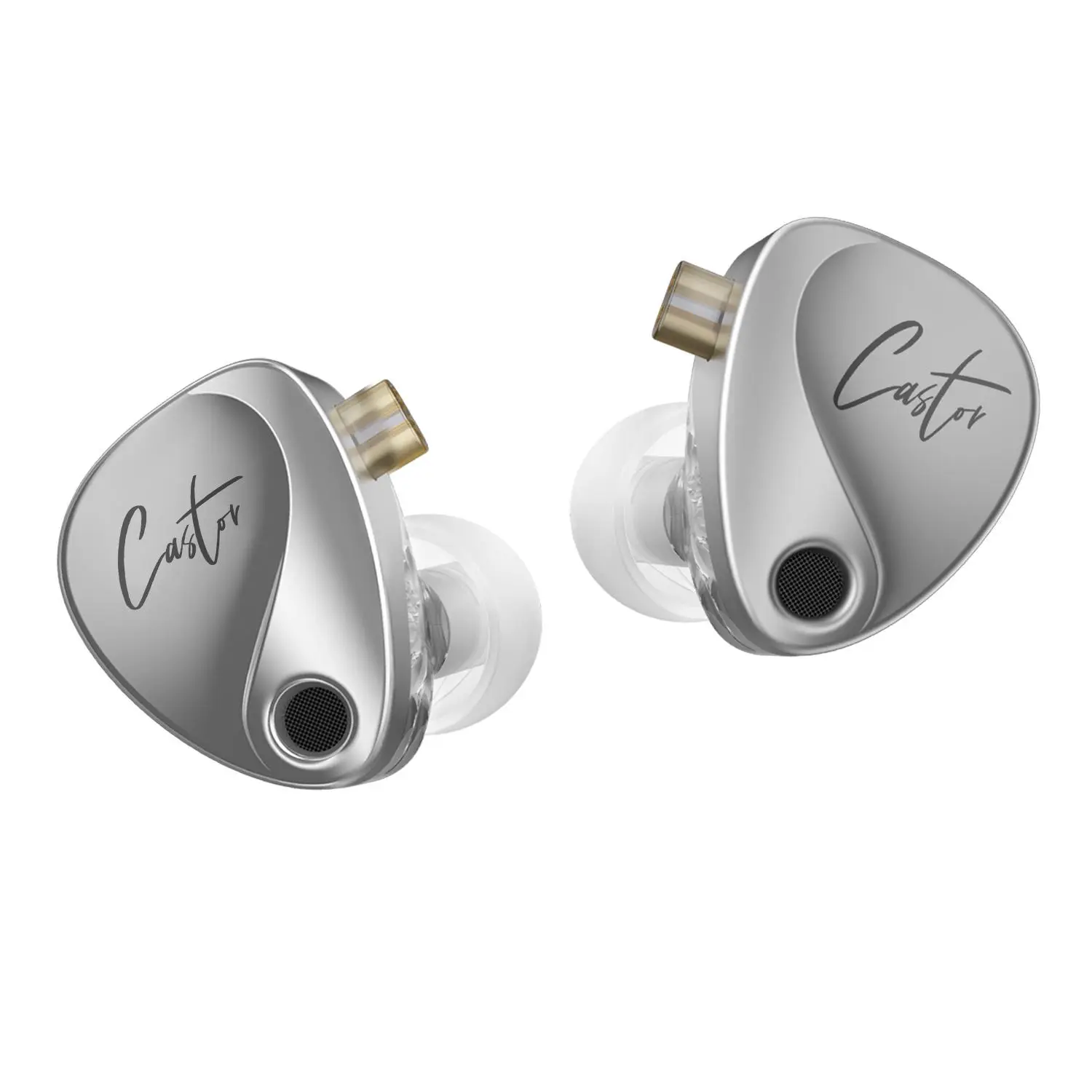 KZ Castor in-ear Monitor Headphones, HiFi Improved Bass in-ear Earphone, In Ear Design, Sound Tuning Noise Isolating IEM, Dual-dynamic Driver Wired Earbuds, Noise Cancelling Headphones, Wired Earphones, Audio, In Ear Headset