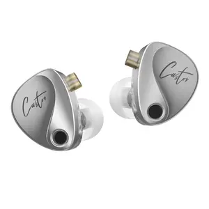 KZ Castor in-ear Monitor Headphones, HiFi Improved Bass in-ear Earphone, Sound Tuning Noise Isolating IEM, Dual-dynamic Driver Wired Earbuds, Noise Cancelling Headphones, Audio, In Ear Headset