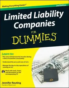 USED-Limited Liability Companies For Dummies by Jennifer Reuting (Paperback)