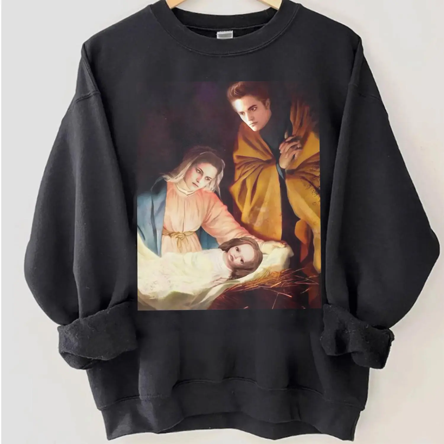 Vintage Twilight Christmas Funny T-Shirt, Edward Cullen Bella Swan Sweatshirt, The Twilight Saga 90s Shirt, Comfort Cloud Tee Movie Tee, Gift For Men & Women