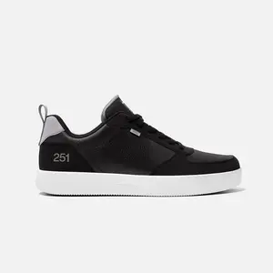 Atoms x MKBHD Model 251 Low-Top Gray & Black – Sustainable Limited Edition Everyday Comfort Sneakers, Casual Trainers, Walking Shoes