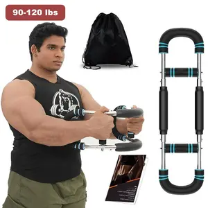 Twister Arm Trainer ,2-in-1 Chest & Arm Workout Tool ,Spring Resistance , Detachable, Portable & Easy Assembly, No Professional Guidance Needed - Men's Home Fitness Starter Kit