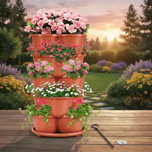 Premium Vertical Harvest Tower (Self-Watering 5-Tier Planter)