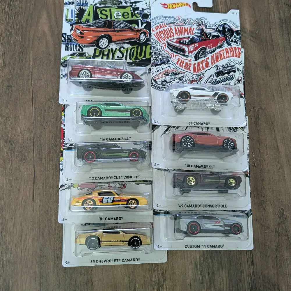 Hot Wheels 50th Anniversary Camaro Series