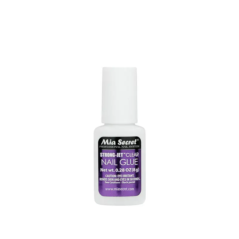 STRONGJET NAIL GLUE (Brush-On 8g and 1/2 oz.)