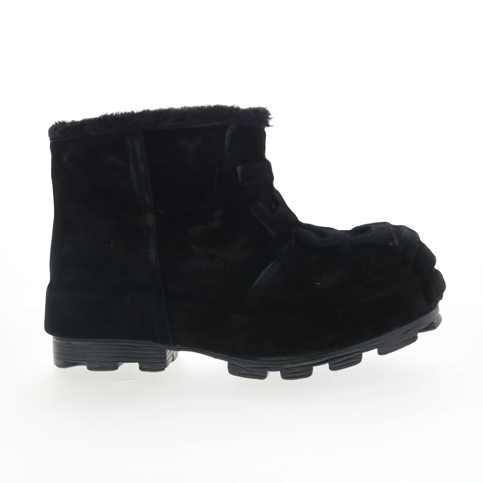 Diesel D-Hammer CH MD Mens Black Suede Slip On Ankle Boots