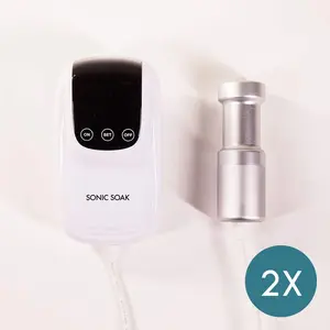 Sonic Soak - Ultrasonic Cleaning Tool (2-Pack)