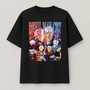 Vintage Dante Vergil Devil May Cry Shirt, Devil May Cry Anime Sweatshirt, DMC Hoodie