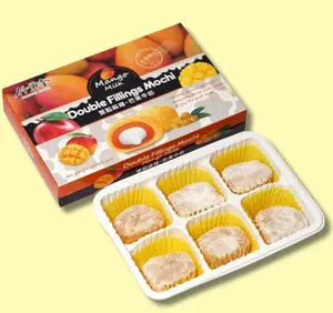 Bamboo House Double Filling Mochi 6.3oz 5 Flavors YOU CHOOSE Soft Treats Snack Dessert