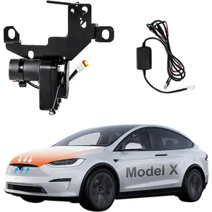 Auto-Close Power Frunk for Tesla Model X 2021-2025 Hands-Free Electric Front Trunk Easy Install Kit Upgrade Accessories