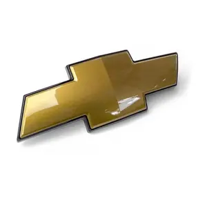 Front Grille Emblem Gold Bow Tie Chevrolet Avalanche Tahoe Suburban Chevy 9inch.