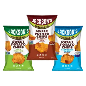 Variety Pack Sweet Potato Chips in Avocado Oil 5oz (Pack of 8)