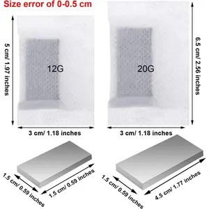 20 Pieces Covered Drapery Weights Window Curtain Bottom Pendant Iron Weights for Hem Bottom Heavy Sew in Drapery for Home Office Hotel Curtain Accessories