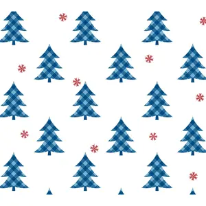 NextWall Plaid Pines Peel and Stick Wallpaper Roll