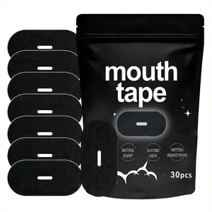 Sleep Mouth Tape,30pcs/30pcs*2 Breathable Mouth Tape,Comfortable Sleeping Tape, Black Healthcare Body Care Product, Gift, Gifts for Men, Mouth Tape for Sleep,Skincare,Skin Care Products, Sleep Aid Products, Snoring Relief Sticker