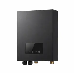 Garvee Upgraded 14kW 240V Tankless Electric Water Heater, Instant On-Demand Hot Water, Digital Display, Self-Modulating Function, High Efficiency, Endless Hot Water Supply, Suitable for Whole House, Apartment