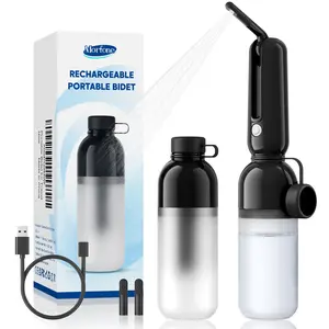 Morfone Portable Peri Bottle for Postpartum & Perineal Care 350ml Leakproof USB-C Rechargeable Waterproof Travel Bidet for Women Men Postpartum Personal Hygiene