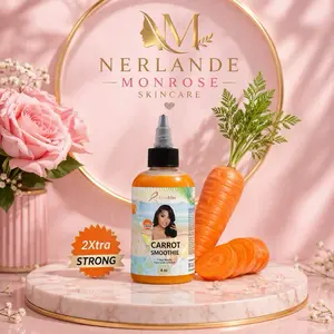 Nerlande Monrose Skincare carrot Body Juice - 7 Days Results Handmade with Love - 200ml
