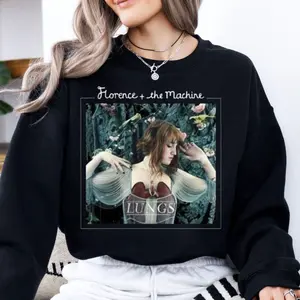Florence And The Machine Unisex Sweatshirt, Indie Rock Music Band Graphic Tshirt, Vintage Style 90s Rock Music Hoodie, Unisex Sweater Pullover Tee