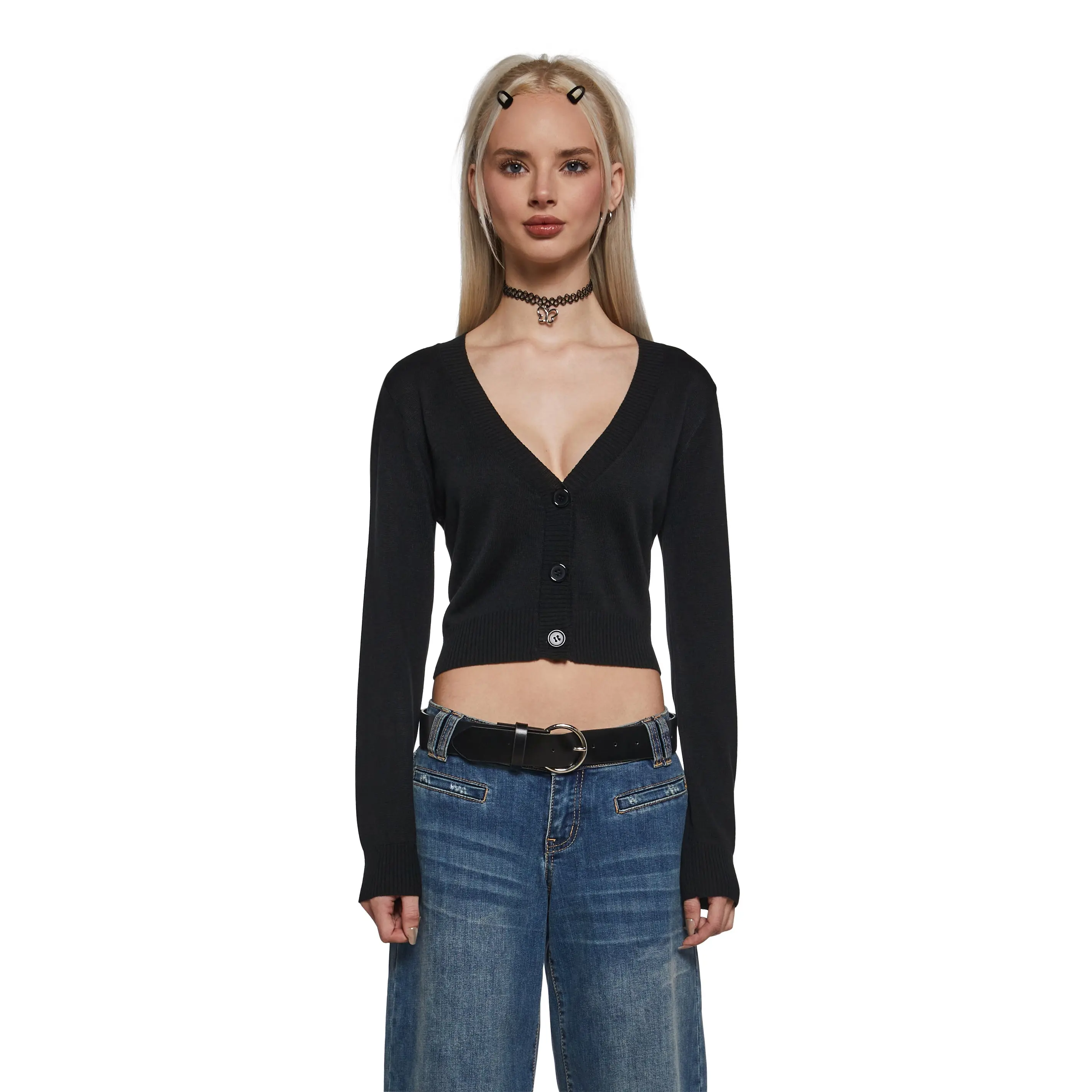 Stephanie Crop Cardigan