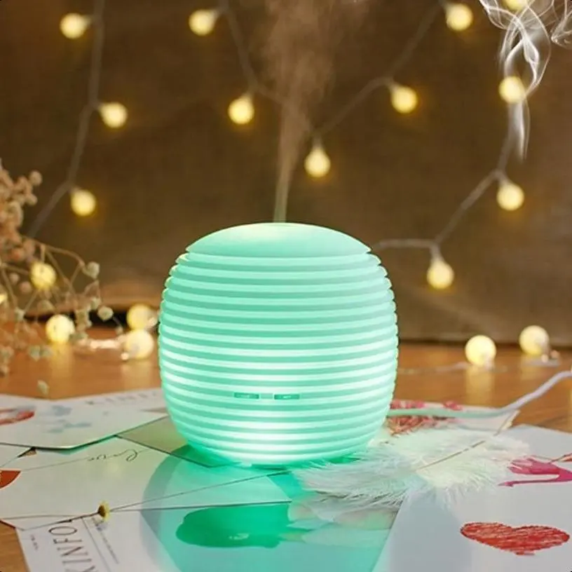 3-in-1 Aromatherapy Diffuser, Humidifier, and Night Light with | Portable Mini Lantern Design timer setting Aromatherapy Diffuser with Lights Aroma plant Diffuser remote operation Aroma Diffuser CoolRelief well home auto shut-off therapeutic oil