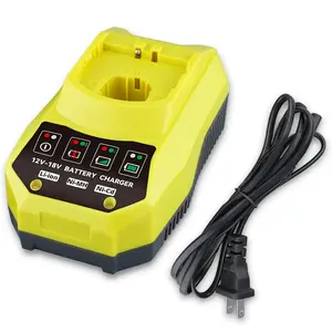 Replacement for Ryobi 18V Battery Charger, P117 Rapid Charger Compatible with Ryobi 12V-18V One+ Lithium Nicad Nimh Battery P100 P102 P103 P105 P107 P108 P190 PBP002
