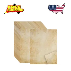 70PCS Vintage Paper 8.5 x 11 in Parchment paper for Writing Letter