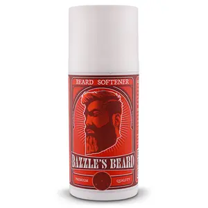 Bazzle's Beard Softener - Gentle Daily Conditioning Formula with Biotin for Hydrated & Comfortable Beard Care Curl Cream Duo Hydrating Hair Moisturizer