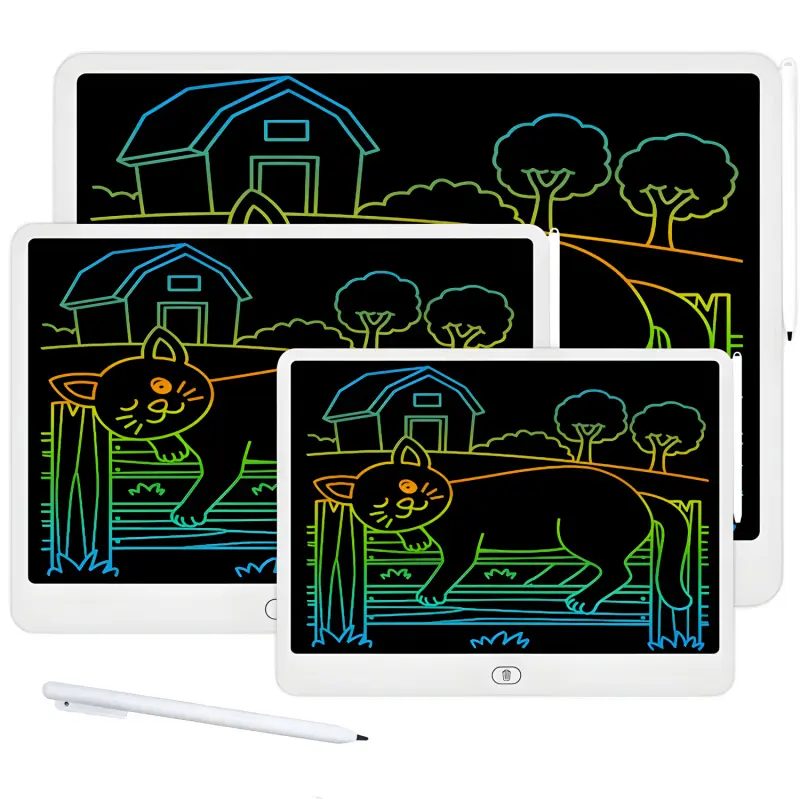 LCD Writing Tablet,Reusable Portable Doodle Board with Stylus Pen Drawing Pad, No Mess Drawing Pad,Educational Travel Toy for Boys & Girls, Ideal Birthday & Holiday Gift
