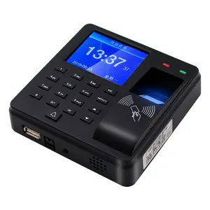 Fingerprint access control office password card swipe foreign language display attendance access control system all-in-one machine