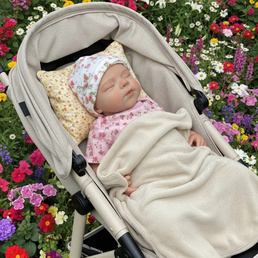 18-Inch Full Body Silicone Doll, Handmade, Soft and Cute, Soft Dolls, Washable, Open Mouth Feature, Perfect for Collectors and Gift Lovers