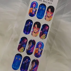 custom waterslide nail decals