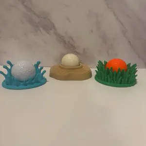 Golf Ball’s Favorite Places – 3D Printed Golf Ball Holders