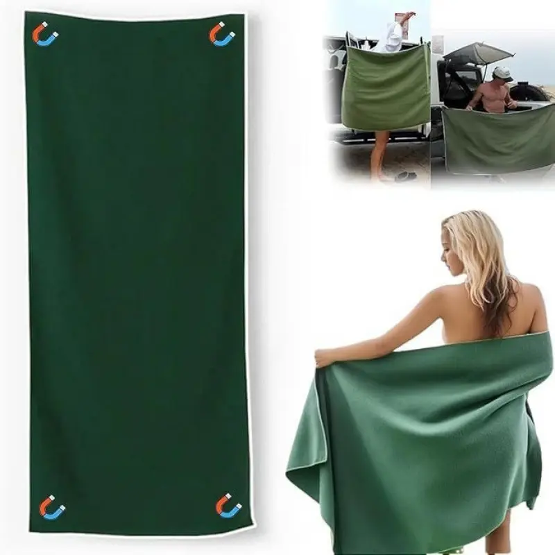 TikTok's wildly popular outdoor magnetic scarf/towel, a portable multi-scene item, is all the rage.