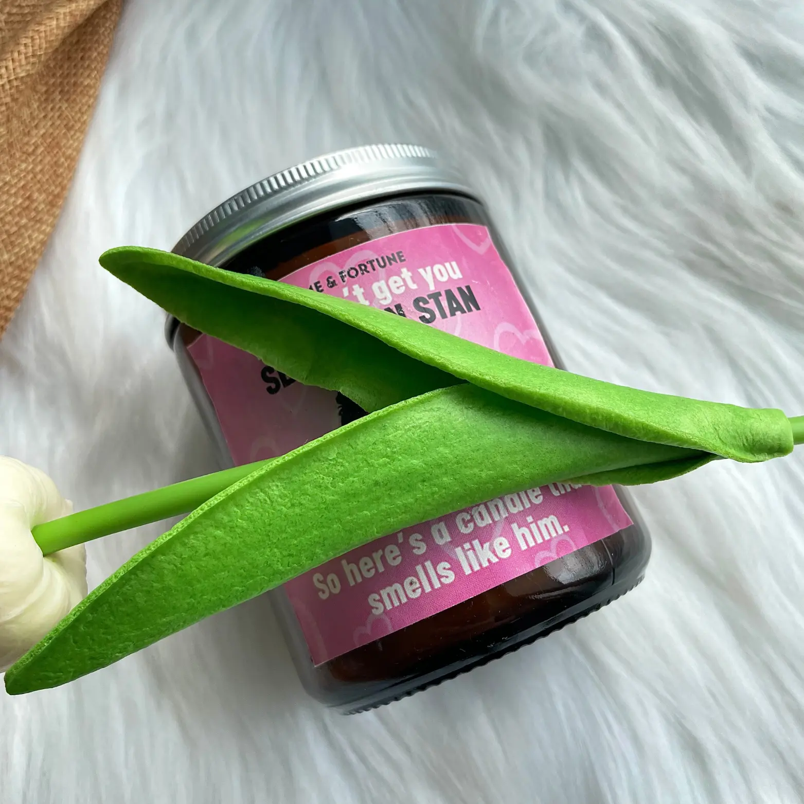 Smells Like Sebastian Stan | Soy Candle | Celebrity Crush | Home Decor
