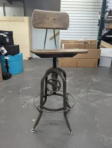 Pottery Barn Pittsburgh Desk Chair Vintage Style Swivel