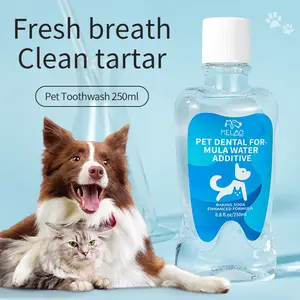 Premium Dog and Cat Mouthwash with Soothing Herbal Extracts to Clean Teeth Gums and Tongue Promote Fresh Breath and Support Overall Oral Health Daily Use