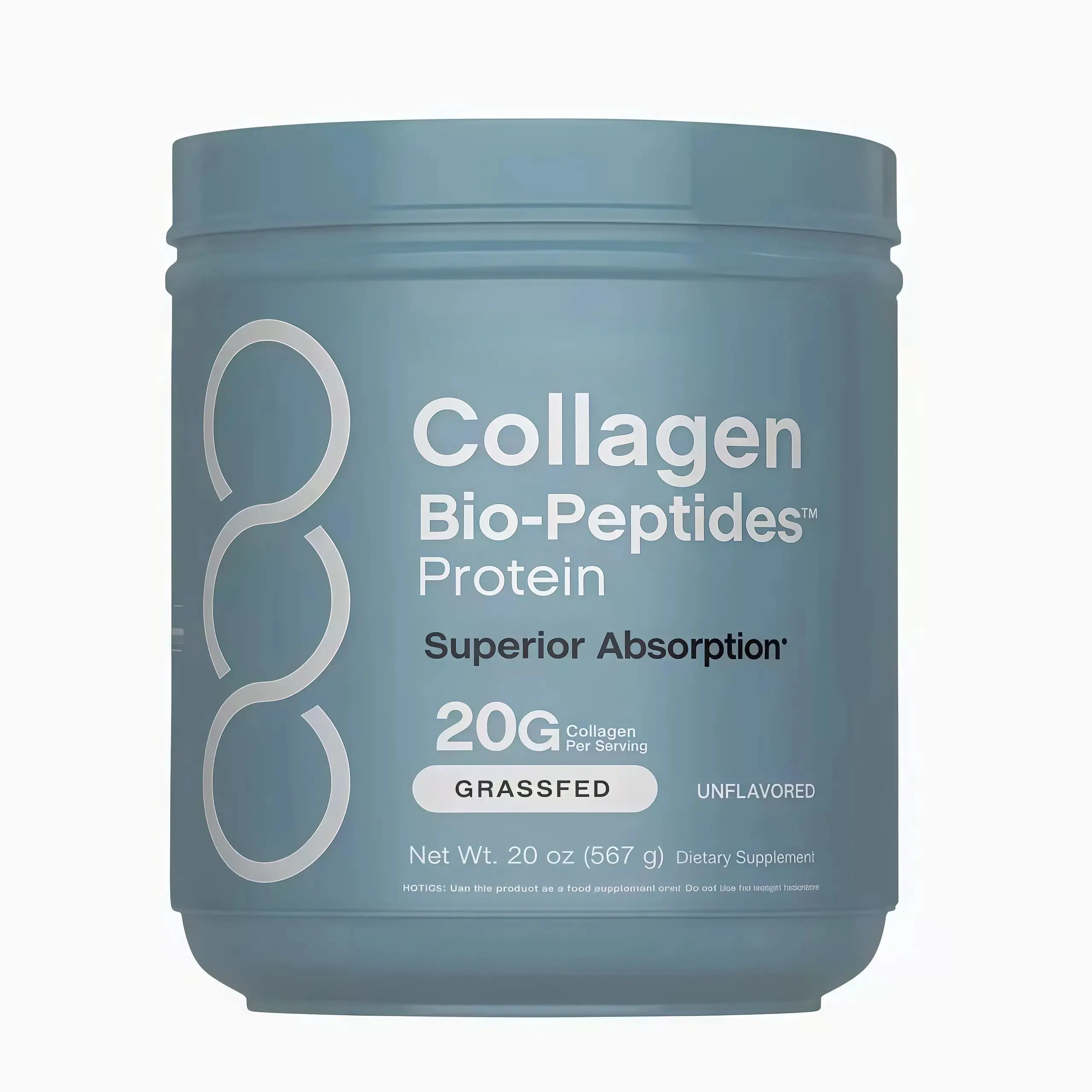 Collagen Peptides Powder 20oz - Pasture-Raised Keto-Friendly Protein Supplement for Adults, Advanced with 18 Essential Amino Acids, Fast-Dissolve for Skin Care & Body Health Dietary Wellness, Collagen Supplements, Unflavored