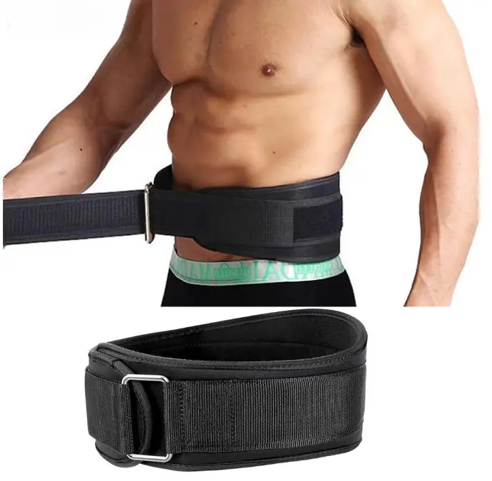 1Pcs Gym Weightlifting Belt Adjustable Waist Back Support Squat Dumbbell Barbell Deadlifts Training Fitness