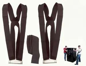 Moving Straps, 2-Person Lifting & Moving Straps, Lifting Straps for 2 Movers, Shoulder Moving Strap Dolly for Lifting Furniture, Appliances, Mattresses, or Any Item Up to 800 lbs