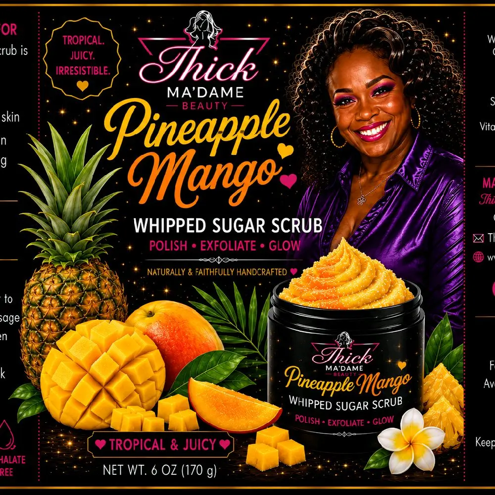 Pineapple Mango Sugar Scrub